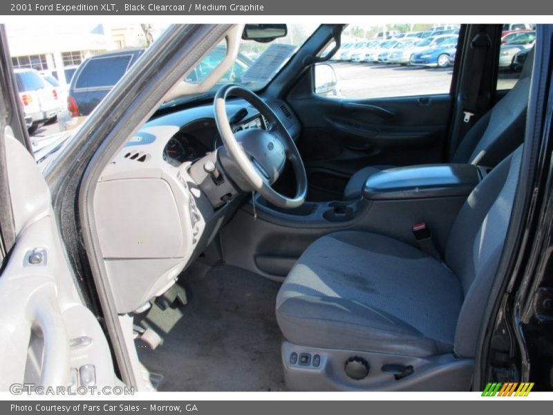 Black Clearcoat / Medium Graphite 2001 Ford Expedition XLT