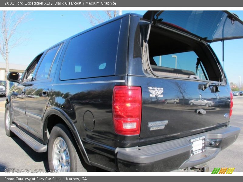 Black Clearcoat / Medium Graphite 2001 Ford Expedition XLT