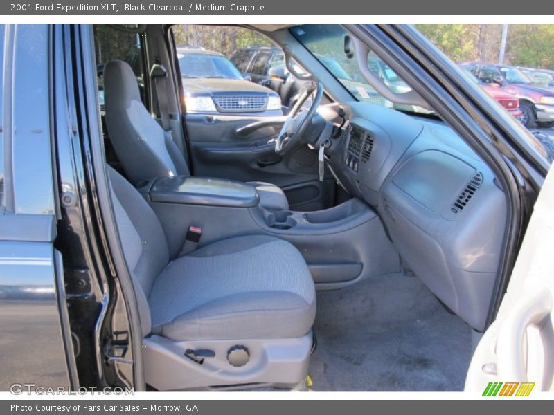 Black Clearcoat / Medium Graphite 2001 Ford Expedition XLT