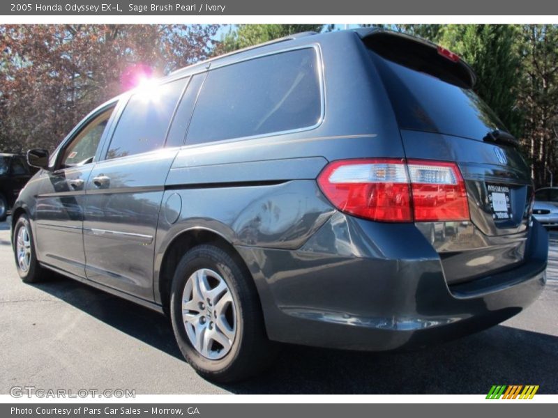 Sage Brush Pearl / Ivory 2005 Honda Odyssey EX-L