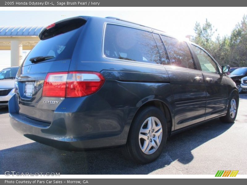 Sage Brush Pearl / Ivory 2005 Honda Odyssey EX-L