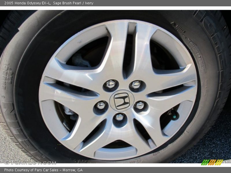 Sage Brush Pearl / Ivory 2005 Honda Odyssey EX-L