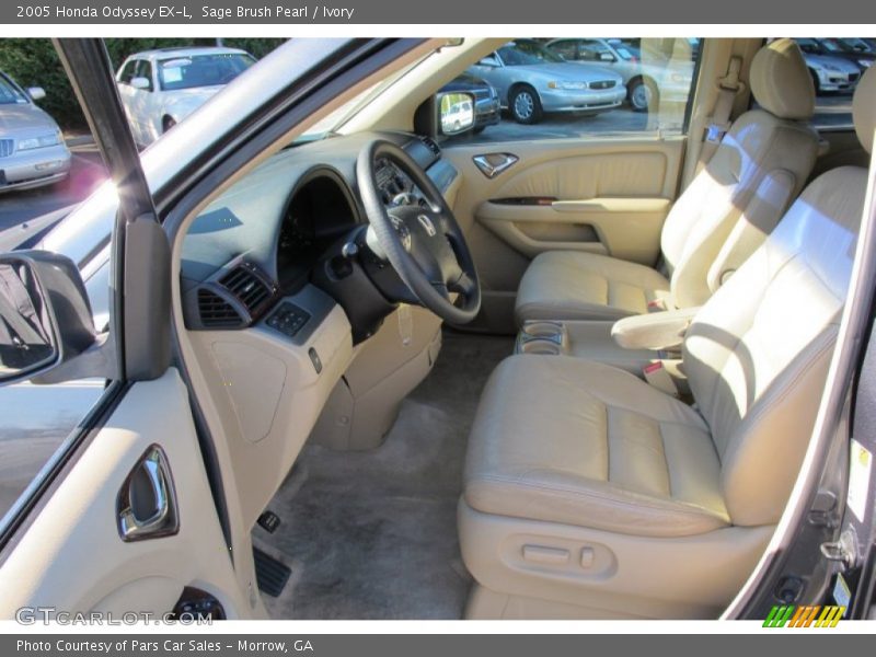 Sage Brush Pearl / Ivory 2005 Honda Odyssey EX-L
