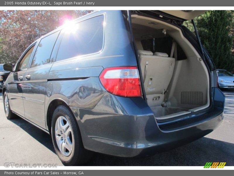 Sage Brush Pearl / Ivory 2005 Honda Odyssey EX-L