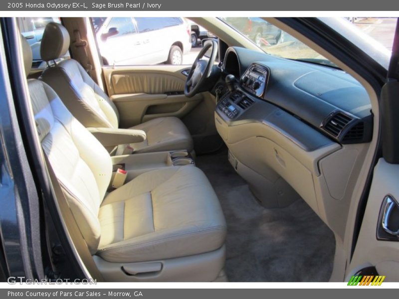 Sage Brush Pearl / Ivory 2005 Honda Odyssey EX-L