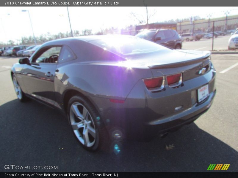 Cyber Gray Metallic / Black 2010 Chevrolet Camaro LT/RS Coupe