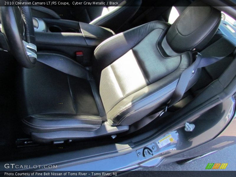 Cyber Gray Metallic / Black 2010 Chevrolet Camaro LT/RS Coupe
