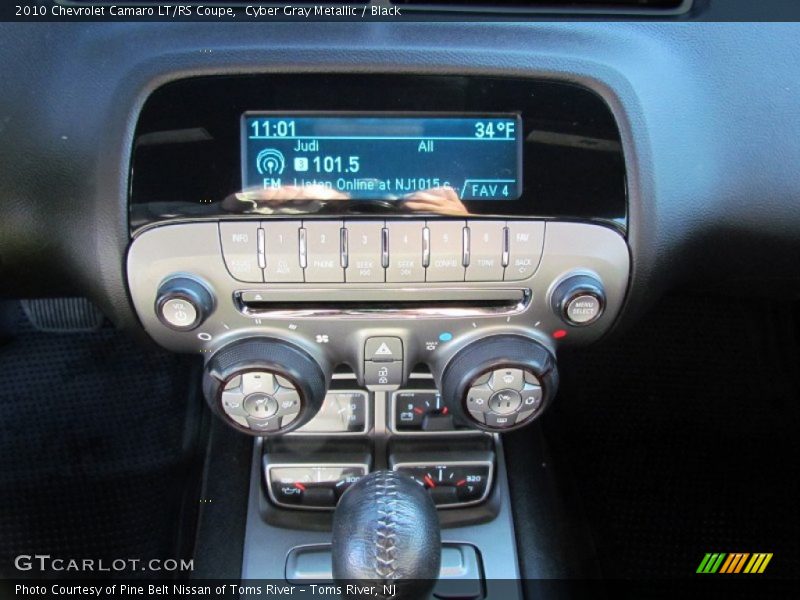 Cyber Gray Metallic / Black 2010 Chevrolet Camaro LT/RS Coupe