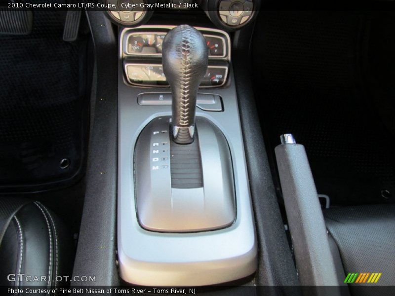 Cyber Gray Metallic / Black 2010 Chevrolet Camaro LT/RS Coupe