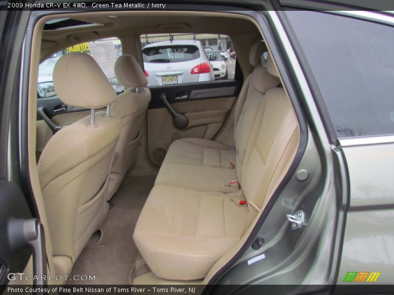 Green Tea Metallic / Ivory 2009 Honda CR-V EX 4WD
