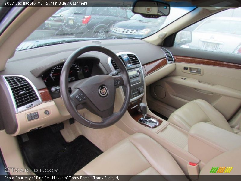 Sunset Blue / Cashmere 2007 Cadillac SRX V6