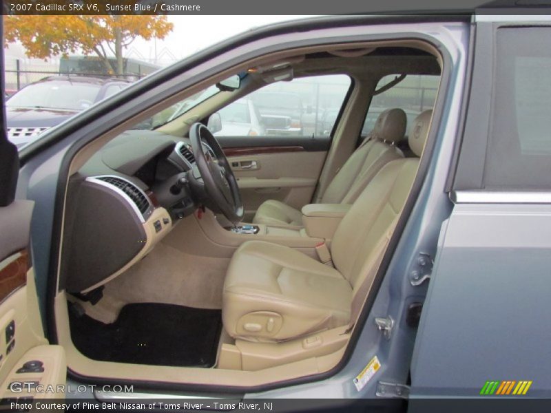 Sunset Blue / Cashmere 2007 Cadillac SRX V6