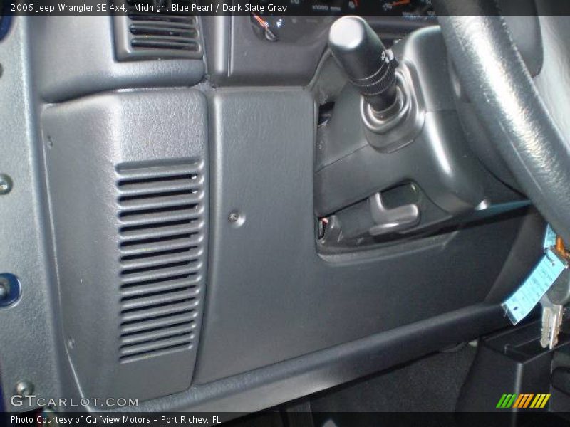Midnight Blue Pearl / Dark Slate Gray 2006 Jeep Wrangler SE 4x4