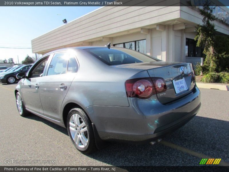 Platinum Grey Metallic / Titan Black 2010 Volkswagen Jetta TDI Sedan