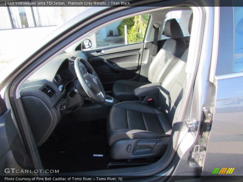 Platinum Grey Metallic / Titan Black 2010 Volkswagen Jetta TDI Sedan