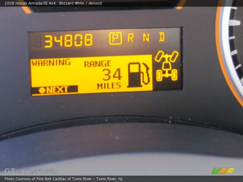 Blizzard White / Almond 2008 Nissan Armada SE 4x4