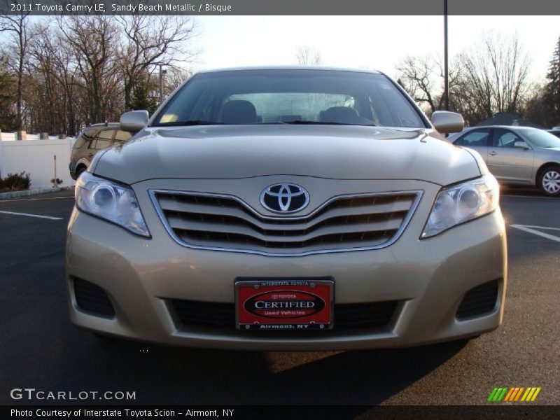 Sandy Beach Metallic / Bisque 2011 Toyota Camry LE