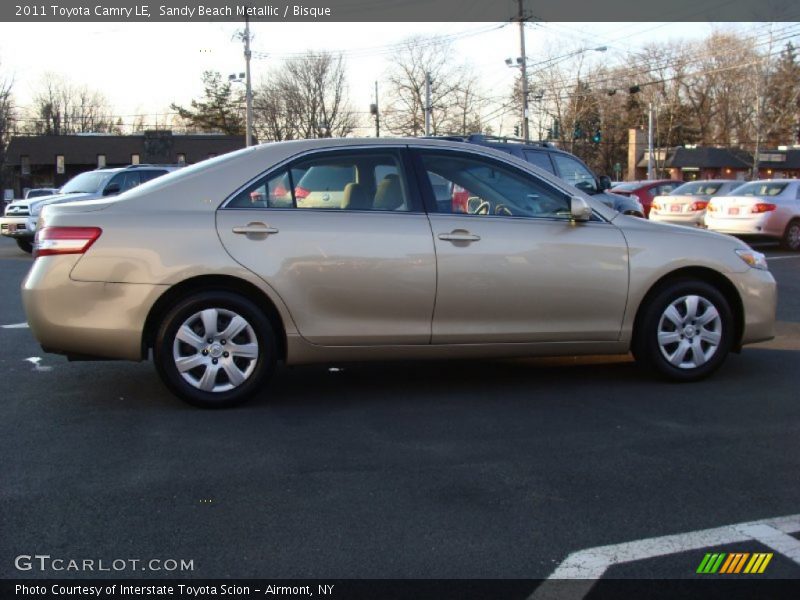 Sandy Beach Metallic / Bisque 2011 Toyota Camry LE