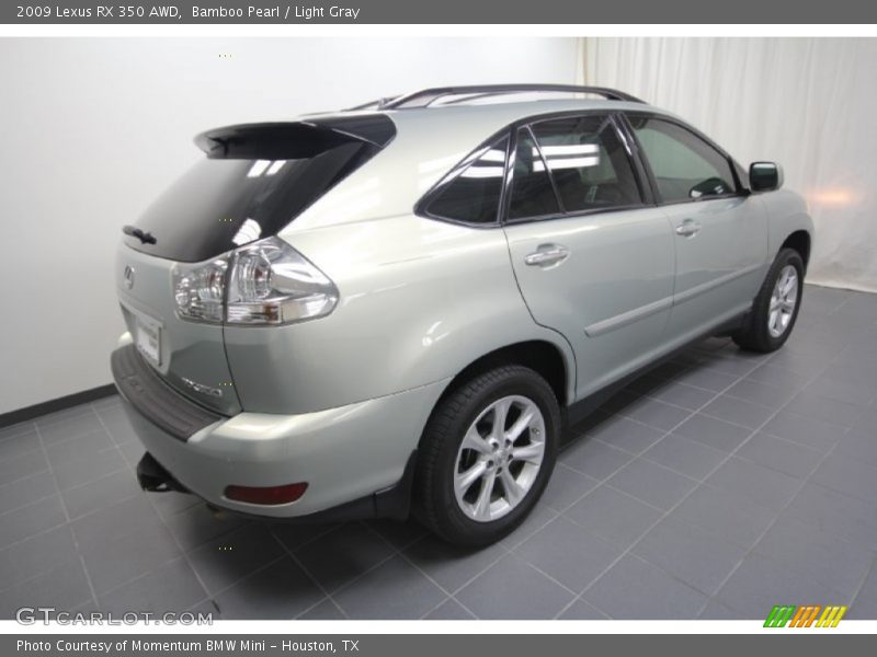 Bamboo Pearl / Light Gray 2009 Lexus RX 350 AWD