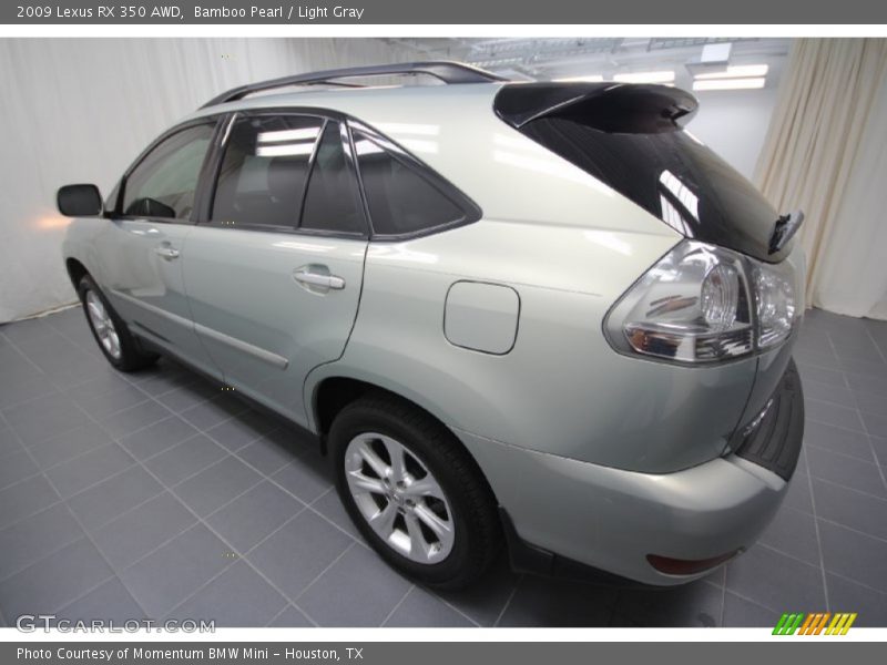 Bamboo Pearl / Light Gray 2009 Lexus RX 350 AWD