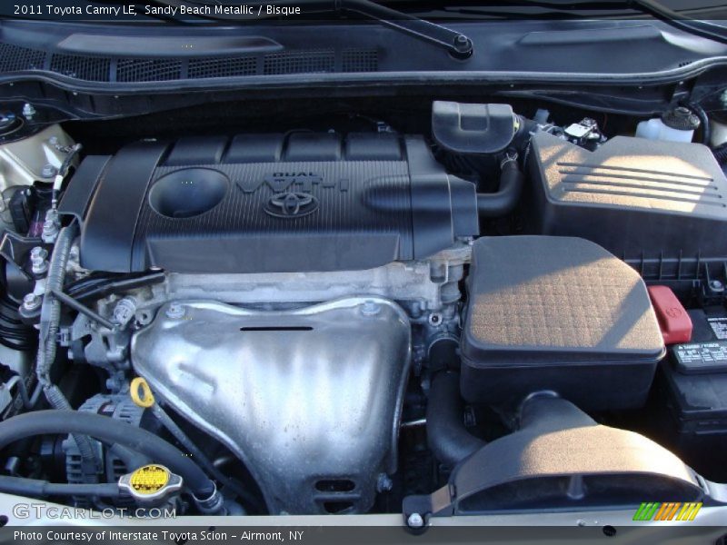 Sandy Beach Metallic / Bisque 2011 Toyota Camry LE