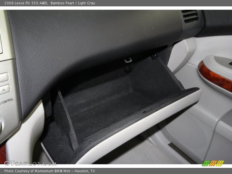 Bamboo Pearl / Light Gray 2009 Lexus RX 350 AWD