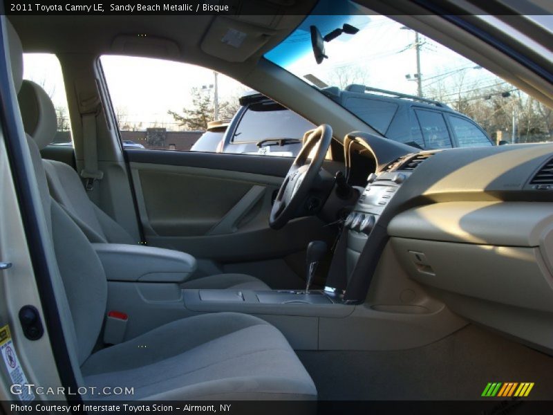Sandy Beach Metallic / Bisque 2011 Toyota Camry LE