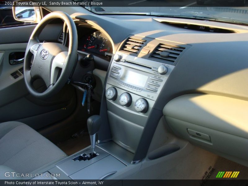 Sandy Beach Metallic / Bisque 2011 Toyota Camry LE