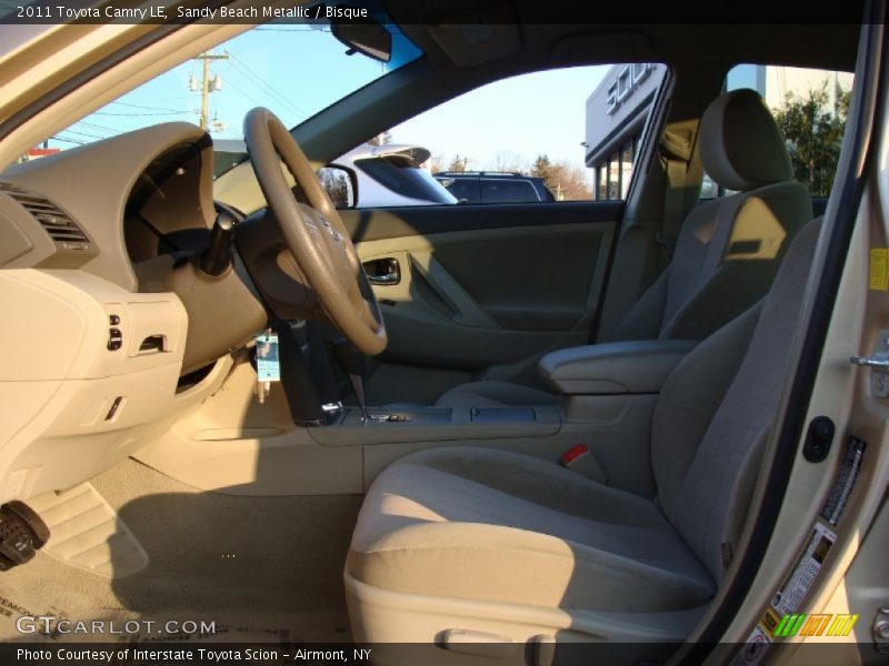 Sandy Beach Metallic / Bisque 2011 Toyota Camry LE