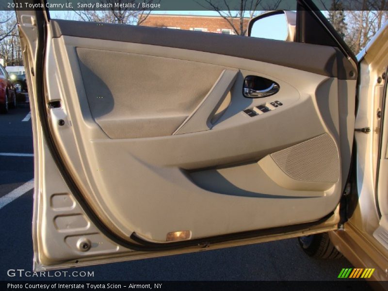 Sandy Beach Metallic / Bisque 2011 Toyota Camry LE