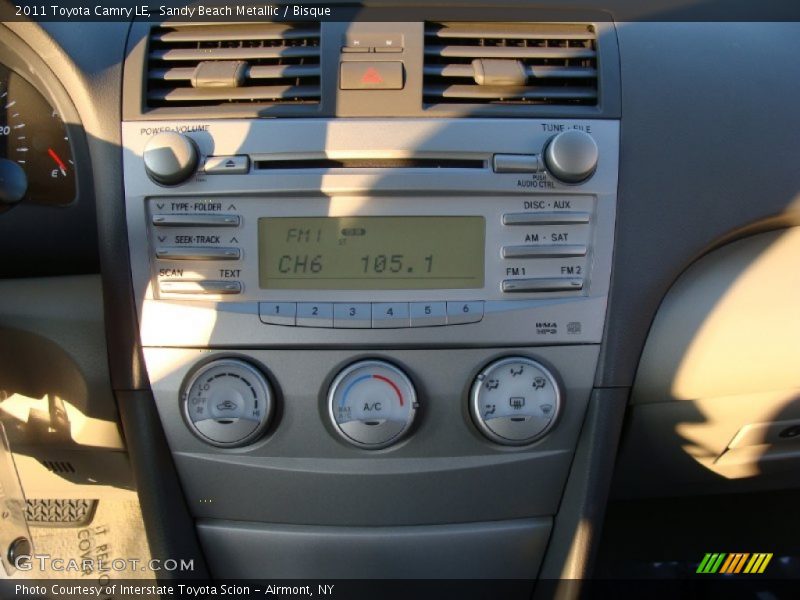 Sandy Beach Metallic / Bisque 2011 Toyota Camry LE