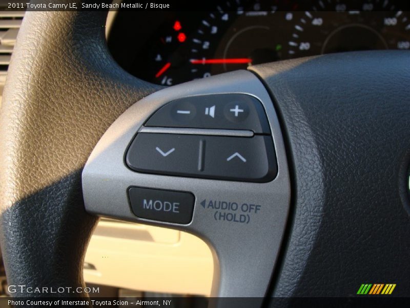 Sandy Beach Metallic / Bisque 2011 Toyota Camry LE