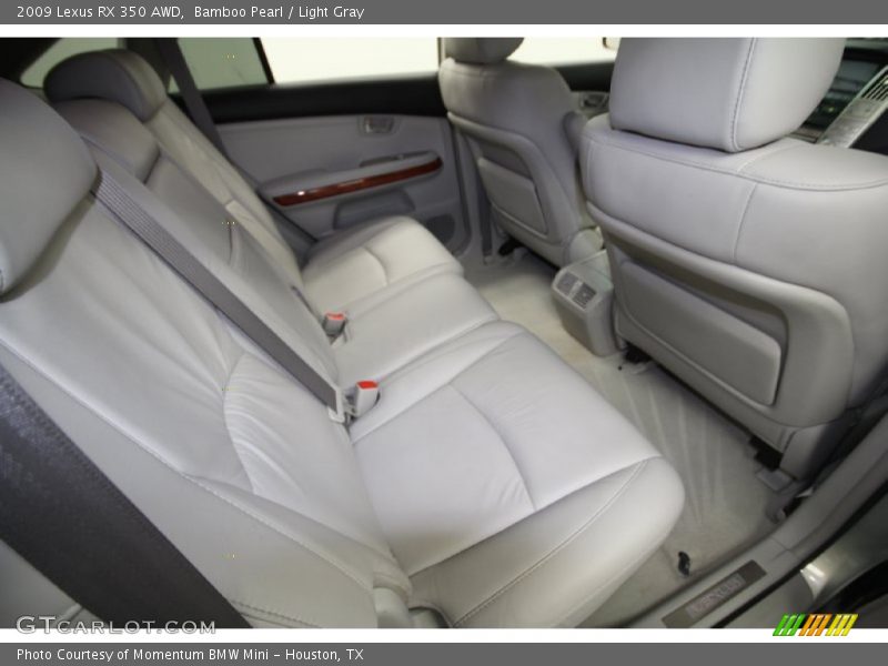 Bamboo Pearl / Light Gray 2009 Lexus RX 350 AWD