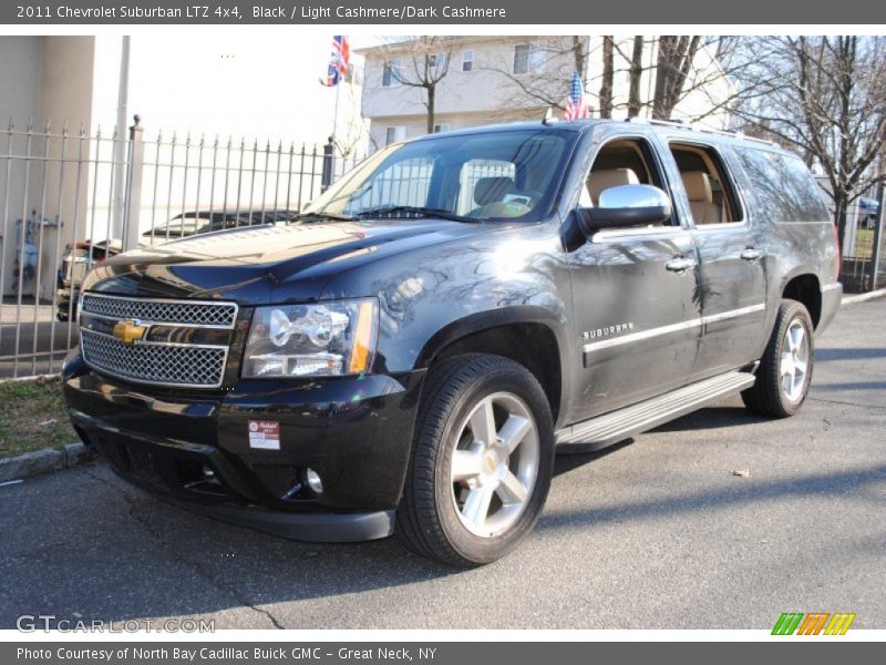 Black / Light Cashmere/Dark Cashmere 2011 Chevrolet Suburban LTZ 4x4