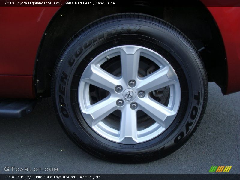  2010 Highlander SE 4WD Wheel