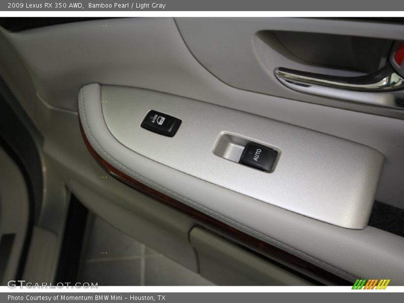 Bamboo Pearl / Light Gray 2009 Lexus RX 350 AWD