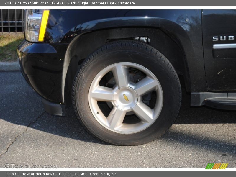 Black / Light Cashmere/Dark Cashmere 2011 Chevrolet Suburban LTZ 4x4