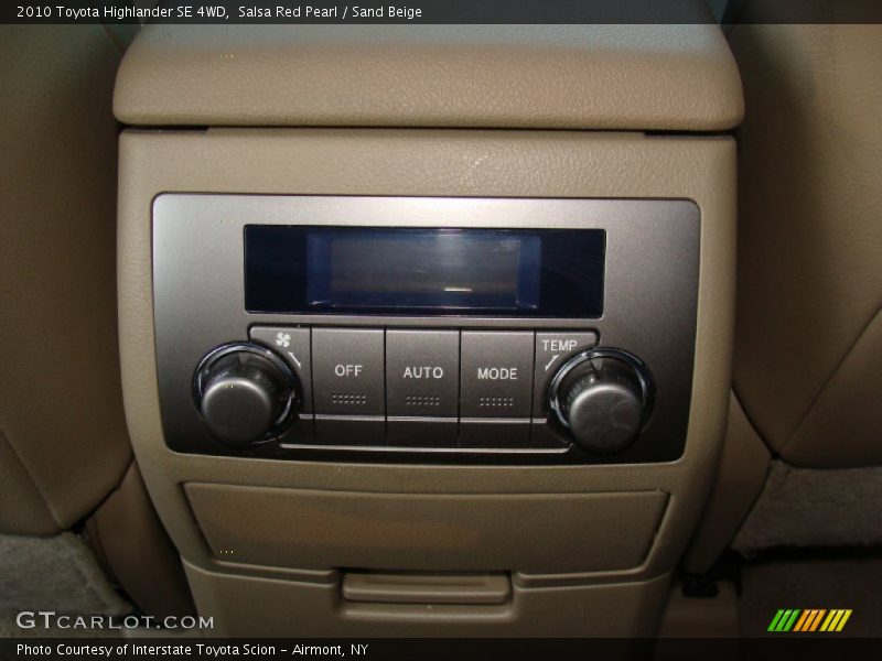 Salsa Red Pearl / Sand Beige 2010 Toyota Highlander SE 4WD