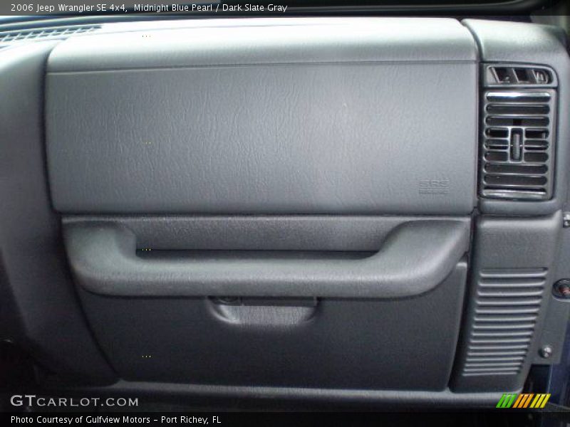 Midnight Blue Pearl / Dark Slate Gray 2006 Jeep Wrangler SE 4x4