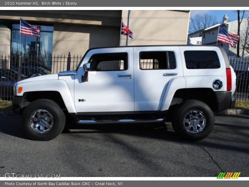 Birch White / Ebony 2010 Hummer H3