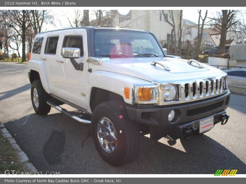 Birch White / Ebony 2010 Hummer H3