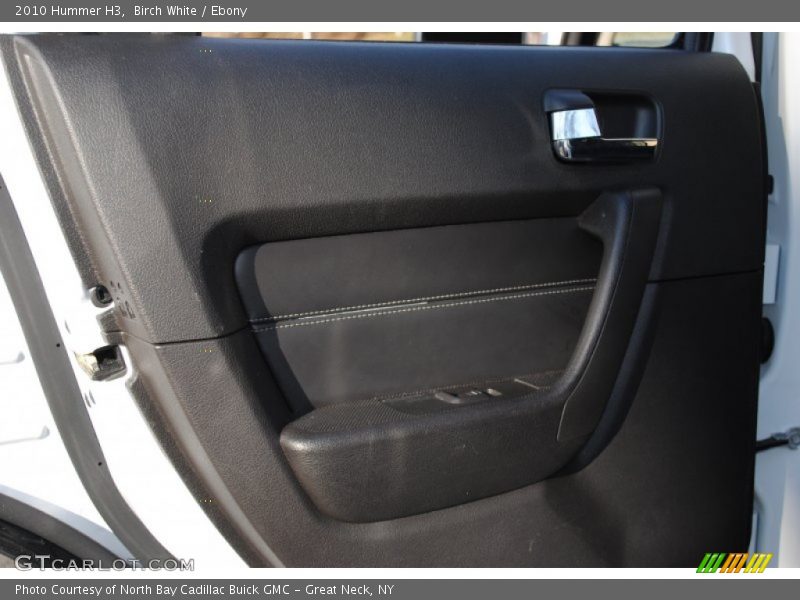 Birch White / Ebony 2010 Hummer H3