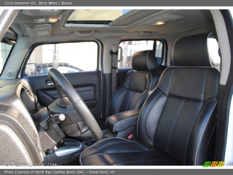  2010 H3  Ebony Interior