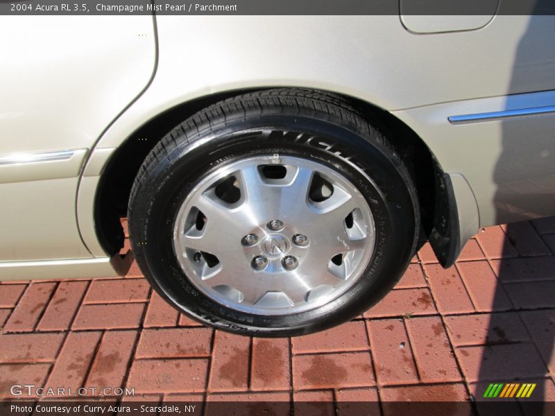 Champagne Mist Pearl / Parchment 2004 Acura RL 3.5