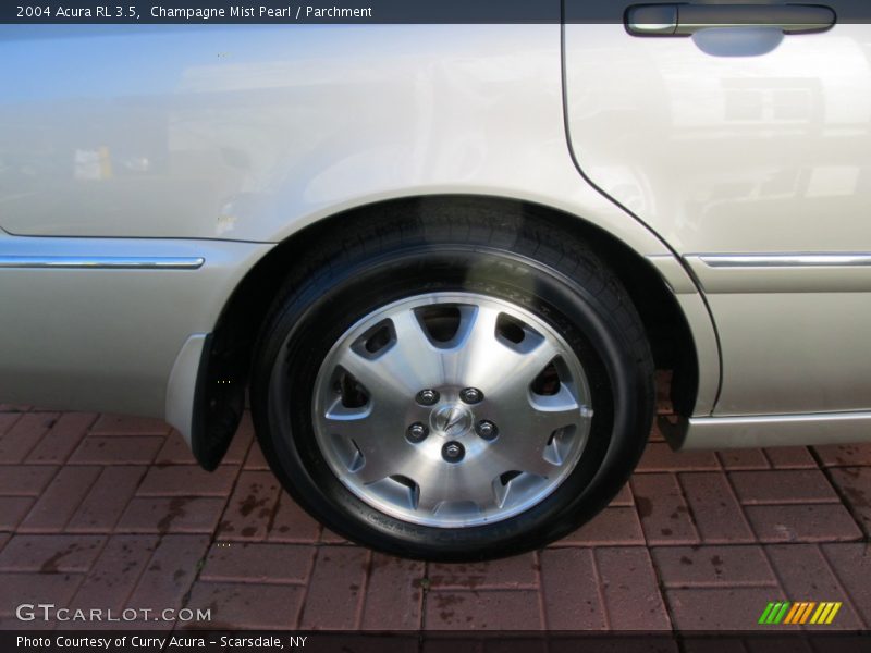 Champagne Mist Pearl / Parchment 2004 Acura RL 3.5