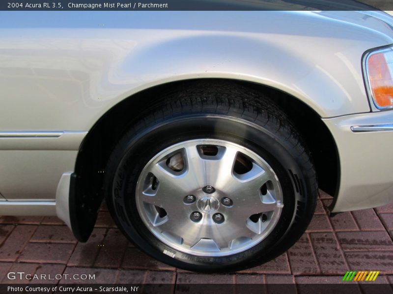 Champagne Mist Pearl / Parchment 2004 Acura RL 3.5