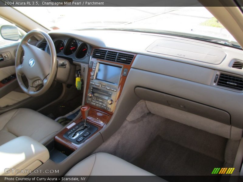 Dashboard of 2004 RL 3.5