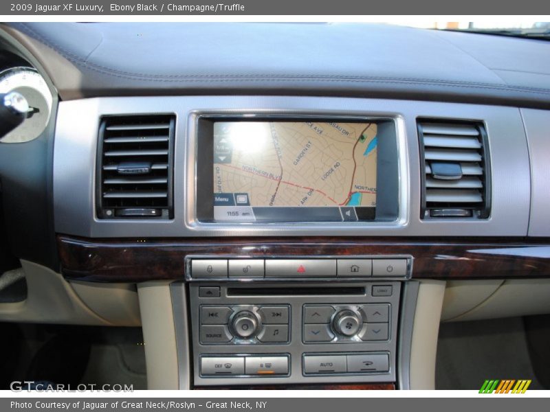 Ebony Black / Champagne/Truffle 2009 Jaguar XF Luxury