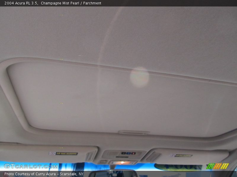 Champagne Mist Pearl / Parchment 2004 Acura RL 3.5