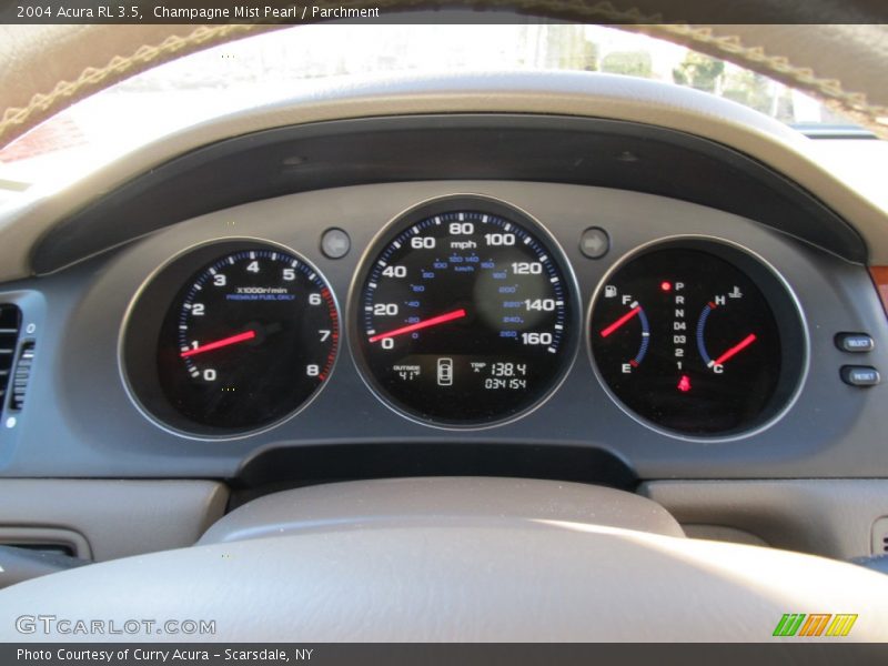  2004 RL 3.5 3.5 Gauges